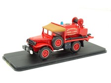 Solido Firetech 1/50 - Dodge 4X4 Citerne Pompiers Pas de Calais