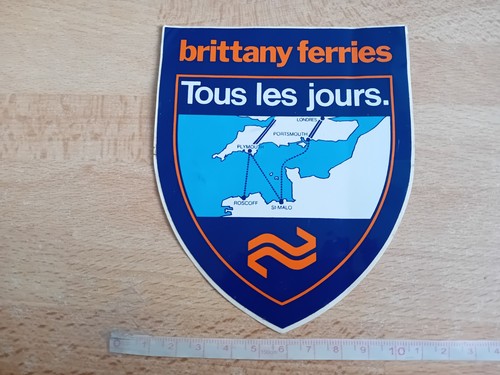 Autocollant vintage brittany - autocollant,