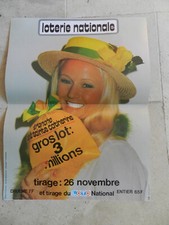 Affiche loterie nationale - loterie,