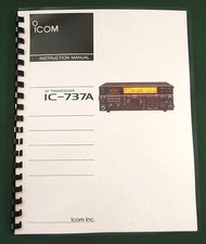 Icom IC-737A Instruction