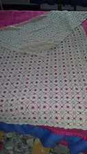 dessus lit au crochet fait main 122 X 200