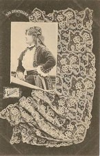 CPA LES DENTELLES LUXEUIL BERGERET