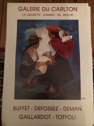 Affiche exposition toffoli - affiche,