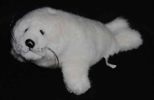 Peluche doudou phoque pia - peluche,