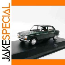 JakeSpecial – Voiture Miniature 1:43 Scale Peugeot 204 Alloy Model Car Modèle...