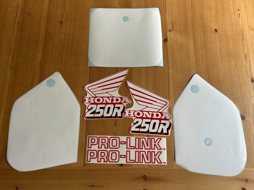 Honda 250 1989 stickers - cr,