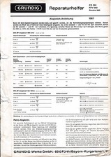 Service manuel instructions - service, d'instructions