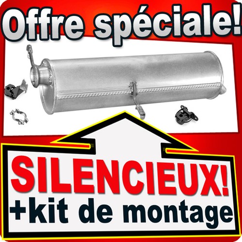 Silencieux arriere pour - arriere,