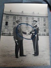 Photo General Marechal Remise Decoration Legion D Honneur kepi gendarmerie 
