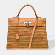 Sac HERMES Kelly 35 en Cuir