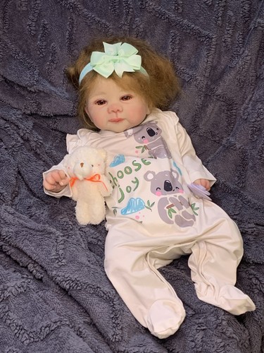 Sweet newborn reborn baby - newborn, girl