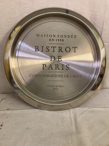 Plateau inox bistrot de - inox, "bistrot