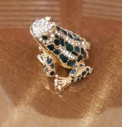 Grenouille boite bijoux - grenouille,