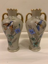 Pair of French Enameled