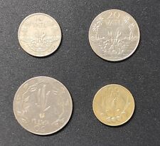 Vanuatu Set de 4 pièces 10/20/50/100 Vatu 1999/2010