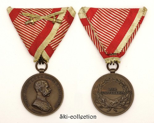 Bronze medal for bravery - bronze,