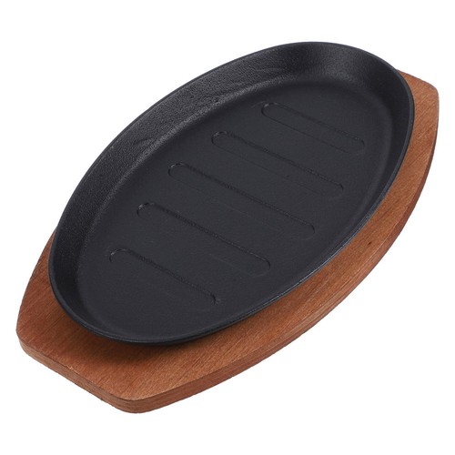 Plaque steak fonte plat - ,