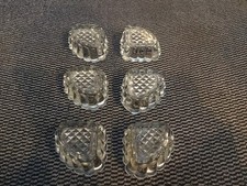 6 DESSOUS PIEDS DE TABLE PIANO RÉHAUSSEURS EN VERRE