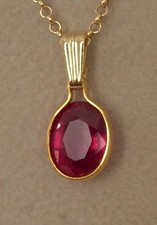 Beau pendentif avec RUBIS