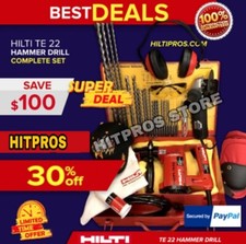HILTI TE 22 DRILL, PREOWNED