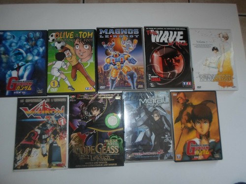 Lot dvd de manga - ,
