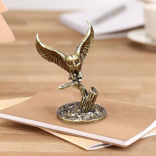 Statue hibou laiton - statue,