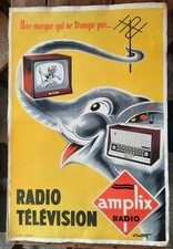 Affiche entoilée radio - affiche,