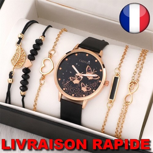 Montre papillon 5 - 5, bracelets