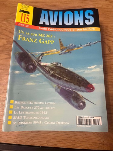 Revue avions 115 magazine - revue,