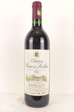  margaux château prieuré-lichine grand cru classé rouge 1992 - bordeaux
