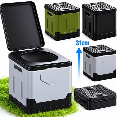 Toilette portable pliante - toilette,
