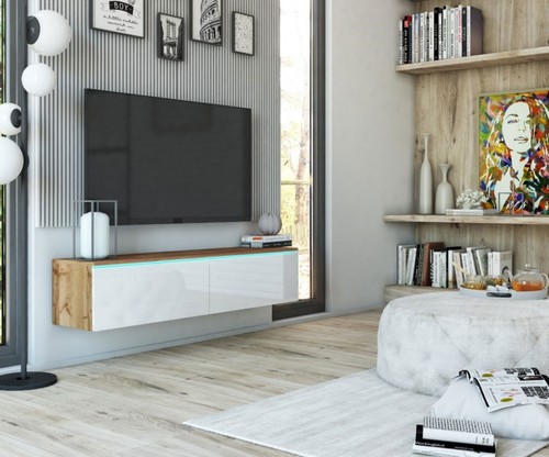 Meuble bas 180cm wotan - bas,