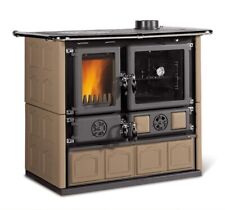 Le Nordique Rose 5.0 Vst Poêle Bois Faïence Taupe Puissance 8,8 Kw 7015220