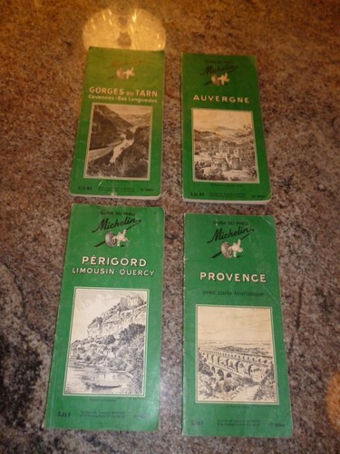 Lot anciens guides vert - lot, 4