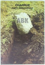 prospectus brochure CHARRUE SUPER AUTOMATIQUE ABK  tractor traktor Tracteur