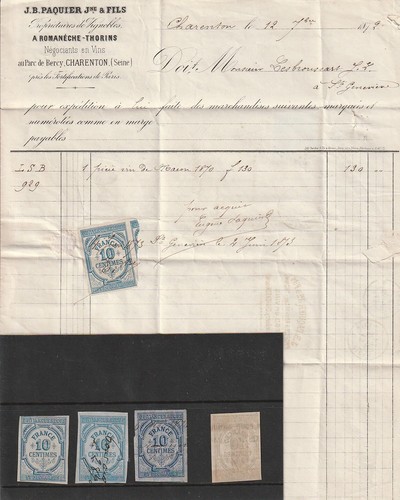 France 1871 fiscaux - 1871,