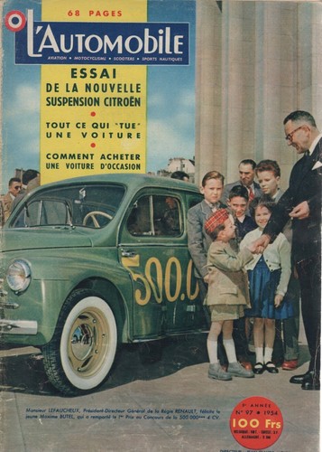 Automobile 1954 moteur - l'automobile,