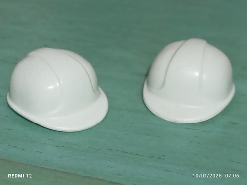 Playmobil casques blancs - casques,