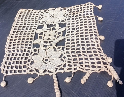 Napperon ancien motif - ancien, fleurs