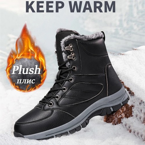 Bottes neige chaudes - de,