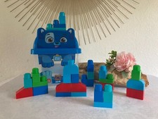 525⚜️ Jeu de Gros Blocs de Construction 27 Pieces Boite Mega Bloks Chien Complet