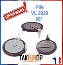 Panasonic VL2020 90° Batterie Clé BMW X3 X5 E39 E46 M3 E90 E92 E60 Accu Pile M5