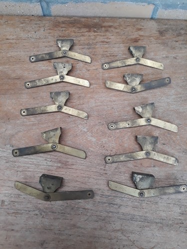 Lot compas equerre laiton - lot,