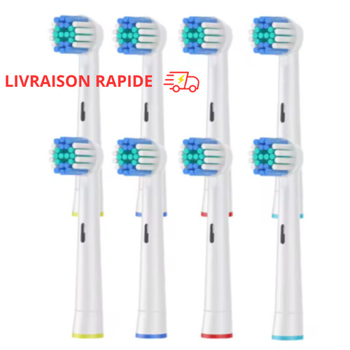 Têtes brosse dents - 8x,