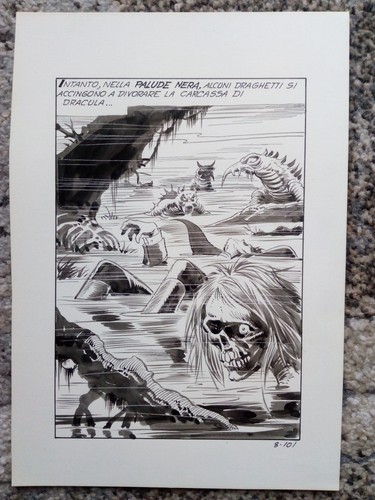 Planche originale lucifera - lucifera, /