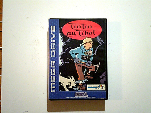Sega megadrive tintin tibet - au,