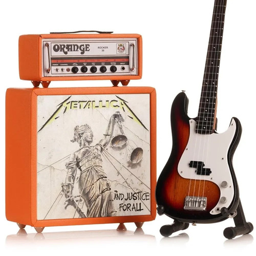 Custom orange amp speaker - orange,