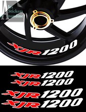 4 X STICKER LISERET JANTE LOGO