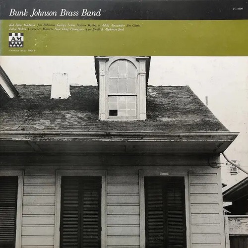 Bunk johnson brass band lp - brass,
