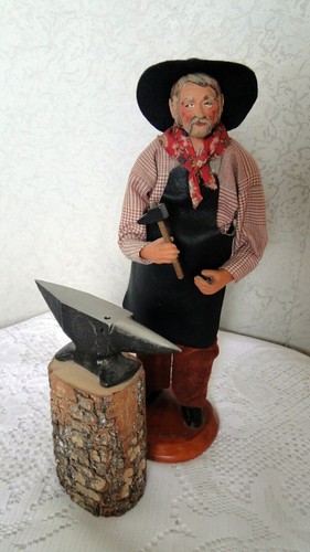 Doll handmade santon ancien - doll, de